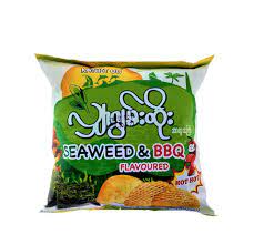 Kathit Oo - Shar Gyun Htoe - Seaweed &amp; BBQ Flavoured (54g)