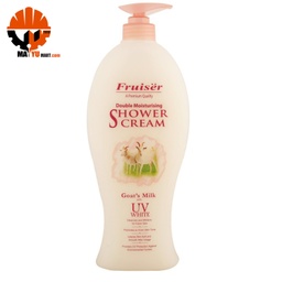 Fruiser - Goat's Milk with UV White - Shower Cream (1000ml)