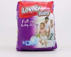 Lovely Baby - Pull Up Baby Diaper - S (12pcs)