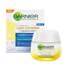 GARNIER - Light Complete - Yoghurt Sleeping Mask - Night Cream (50ml)