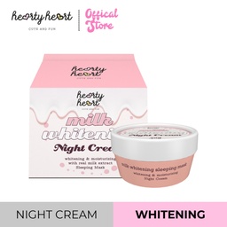 Hearty Heart - Milk Whitening - Night Cream (30g)