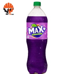 Max Plus - Grape Flavour Carbonated Soft Drink (1.25 Liter)