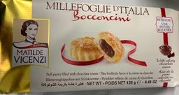 Matilde Vicenzi - Bocconcini - Puff Pastry Filled With Chocolate Cream (125g)