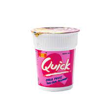 Quick - Chilli PasteTom Yum Flavour - Instant Noodle - Cup (60g) - Pink
