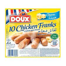 Doux  - Chicken Franks Cheese (340g)