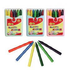 Colokit - Plastic Crayon - (12 Colours)