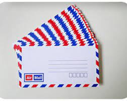 Air Mail - Envelopes - Small (Pcs)
