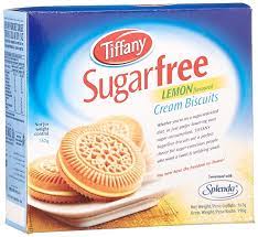 Tiffany - Sugar Free - Lemon Flavour Cream Biscuit (162g)