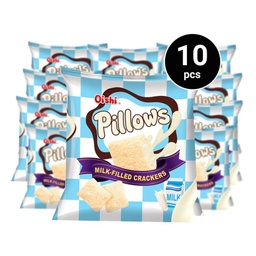 Oishi - Pillows - Milk-Filled Crackers (36g)