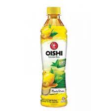 Oishi - Green Tea - Honey Lemon (350ml) yellow