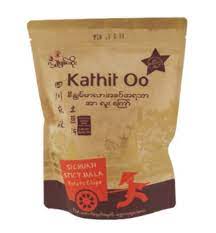 Kathit Oo - Shar Gyun Htoe - Sichuan Spicy Mala Potato Chips (125g)