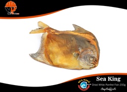 Sea King - Dried White Pomfret Fish (ငါးမုတ်ခြောက်) (200g)