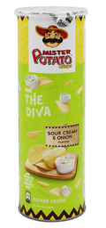 Mister Potato Crisps - Sour Cream &amp; Onion Flavour - THE DIVA (100g)