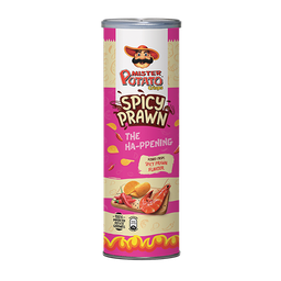 Mister Potato Crisps - Spicy Prawn - THE HA-PPENING (100g)