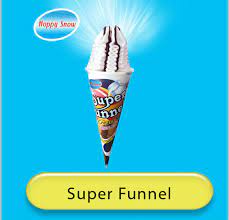 Happy Snow - Super Funnel Cone (All Flavour)