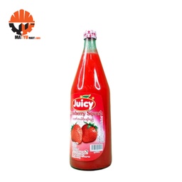 Juicy - Strawberry Squash (750ml)