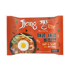 Jiang - Dry Hot &amp; Sour - Flavour Noodle Soup - Orange (70g)