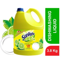 Sunlight - Dishwashing Liquid - Lime (3.8kg)