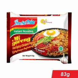 Indomie - Instant Noodles - Mi Goreng - Hot Spicy Chicken Flavour (83g)