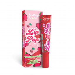 Hearty Heart - Lip Pop (StrawBerry Cherry)(Matte Lip Tint)(3.8ml)