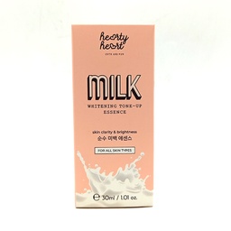 Hearty Heart - Milk Whitening Tone-Up Essence (30ml)