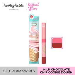 Hearty Heart - Lip Pop (ice cream swirls)(Milk Chocolate Chip Cookie)(0.5g+1.5g)