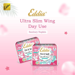Eddia - Fit &amp; Soft Feminine Towel - Day (9Pads)