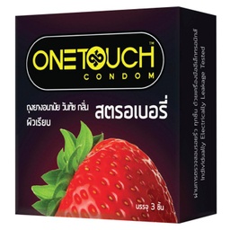 One Touch - StrawBerry Condom