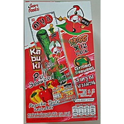 Kabuki - Roll Seaweed - Paprika Taste (3g)