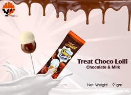Treat - Choco Lolli - Chocolate &amp; Milk (9g)
