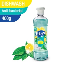 E LAN - Dishwashing Liquid - Lemon &amp; Mint (480g)