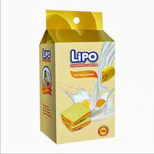 Lipo - Creams Egg Cookies - Butter Flavour (135g)