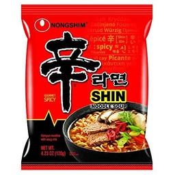 Nong Shim - Shin Ramyun - Noodle Soup - Hot &amp; Spicy (120g)