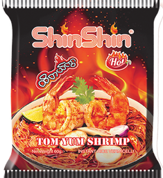 Shin Shin - Instant Rice Vermicelli - Tom Yum Shrimp Flavour (60g)