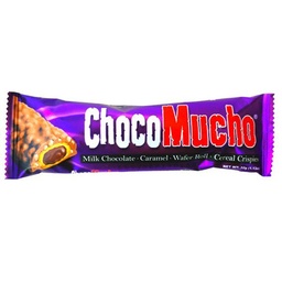 Rebisco - Choco Mucho - Milk Choco Caramel - Wafer Roll (25g) violet