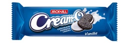 Jack'n Jill - Cream O - Chocolate Sandwich Cookies - Vanilla (45g)