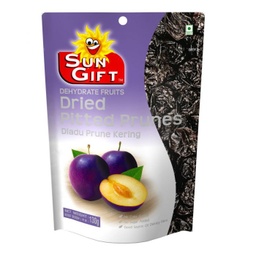Tong Garden - Sun Gift - Dehydrate Fruits - Dried Pitted Prunes (130g)