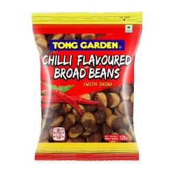 Tong Garden - Chilli Flavoured Broad Beans With Skin (120g)