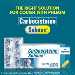Solmux - Carbocisteine - 1Card (4pcs)