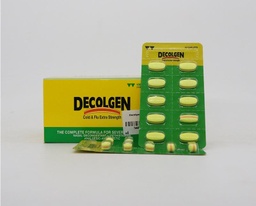 Decolgen Cold &amp; Flu Extra Strength - 1Card (10pcs) green