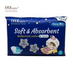 Young Girl (UUcare) Antibacterial Surface (32cm) (8pads) Blue