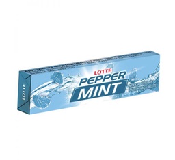 Lotte - Pepper Mint - Chewing Gum (13.5g) Blue
