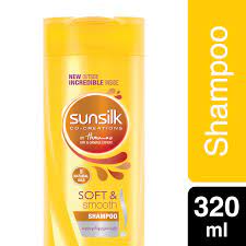 Sunsilk - Shampoo - Soft &amp; Smooth (320ml) Yellow