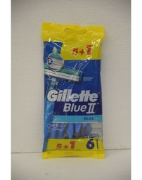 Gillette - Blue II - Plus - 5+1