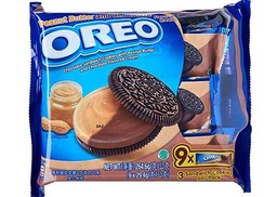 Oreo - Peanut Butter and Chocolate Falvor (9 x 28.5g / 256.5g)