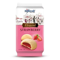 MyBizcuit - Strawberry - Jam Filling Cookies (100g)