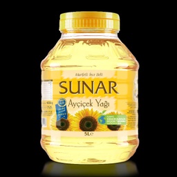 Sunar - Sunflower Oil (နေကြာဆီ) (5 Liter) Jar